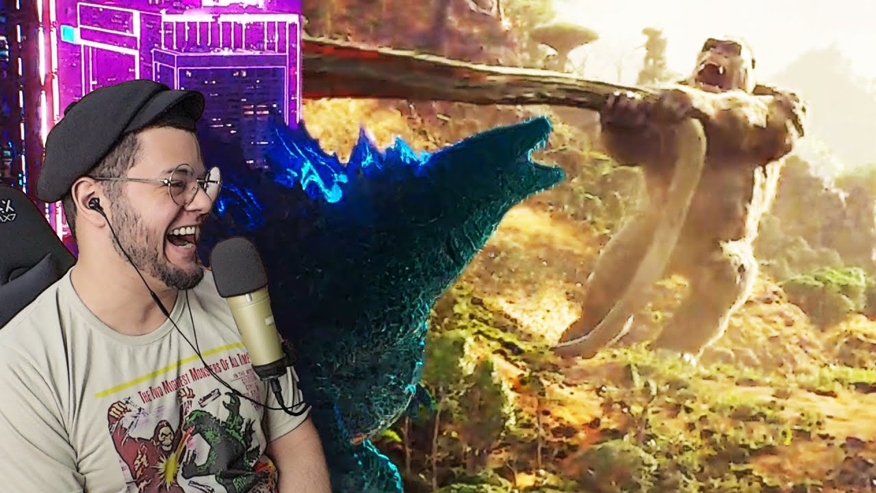 Reagindo ao Trailer de Godzilla vs Kong!