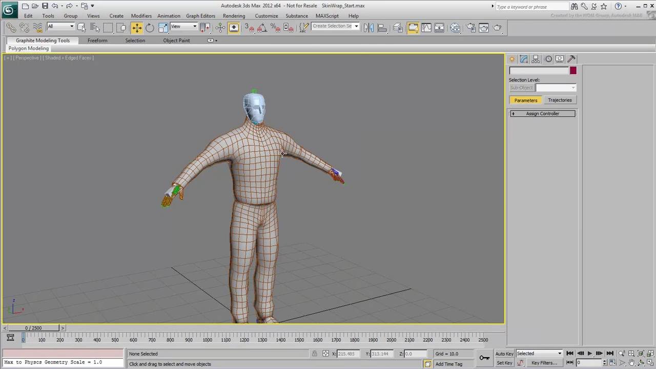 Skin Wrapping in 3ds Max - Part 1 - Variations