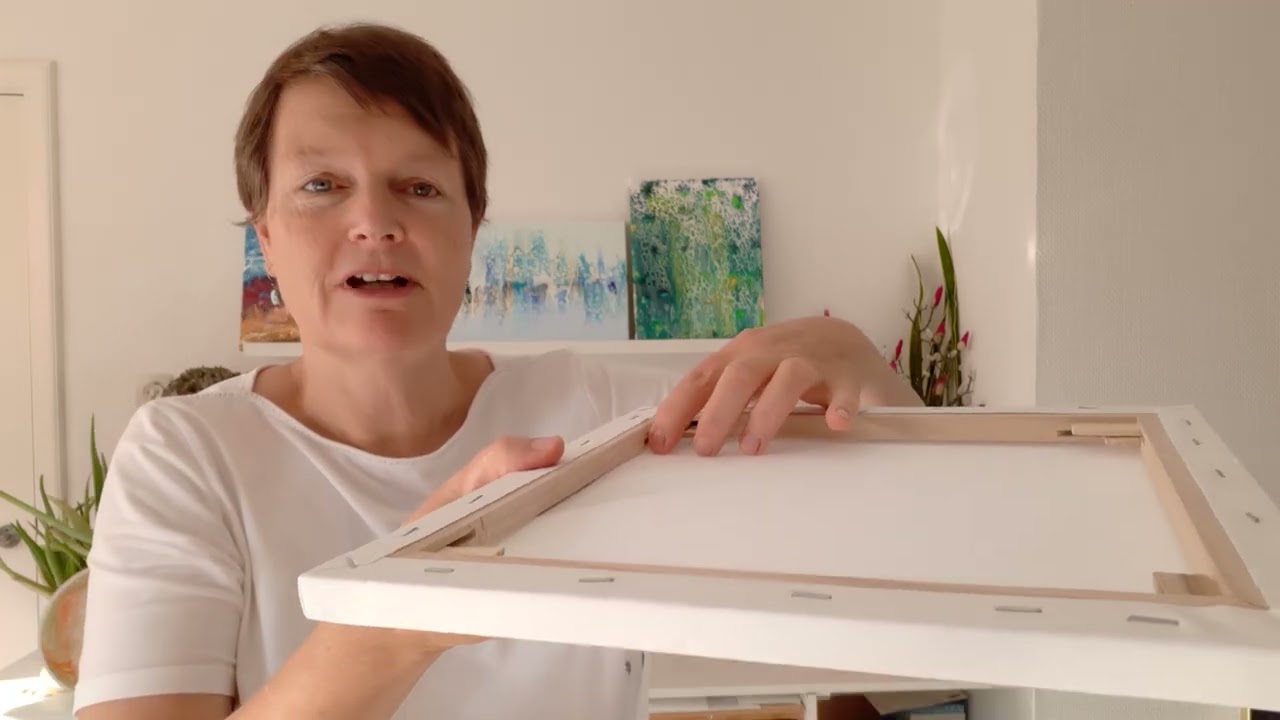 Les 1 3 het opspannen van het doek