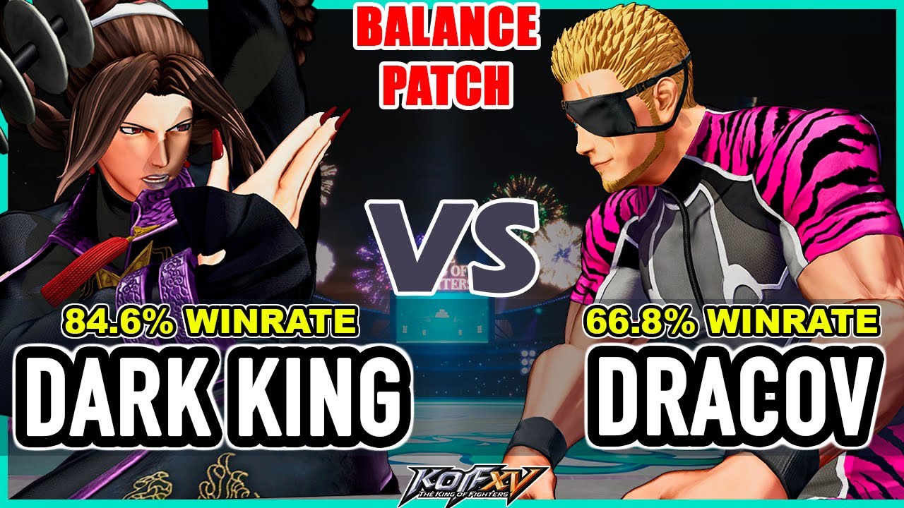 KOF XV 🔥 Dark King (Duo Lon/Rugal/Clark) vs Dracov (Ramón/Billy/Meitenkun)