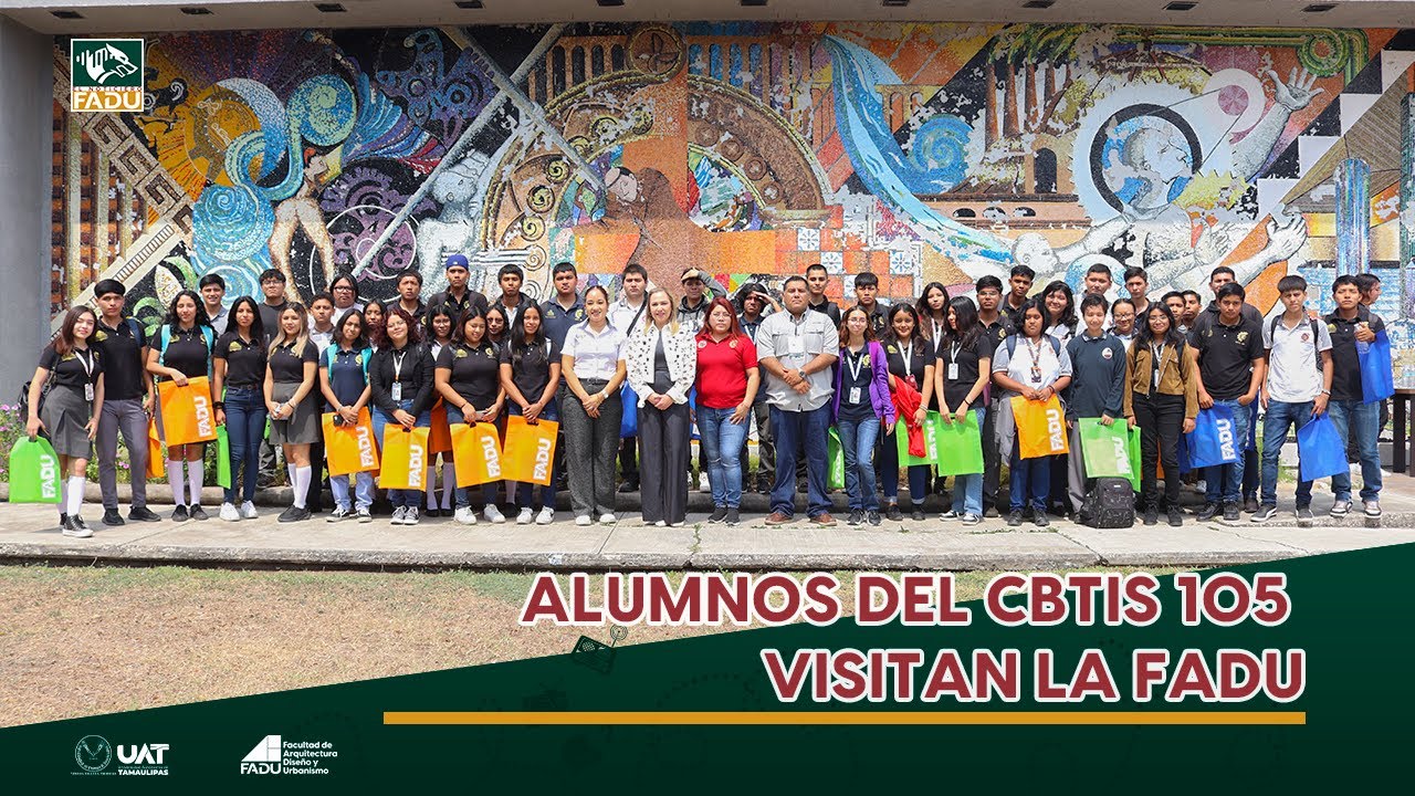 Alumnos del CBTis 105 visitan la FADU