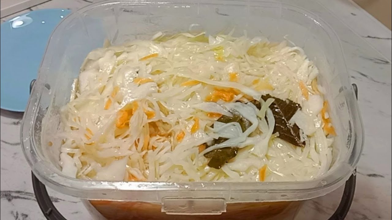 Быстрая Маринованная Капуста с Морковью | рецепт на ВСЕ случаи жизни!