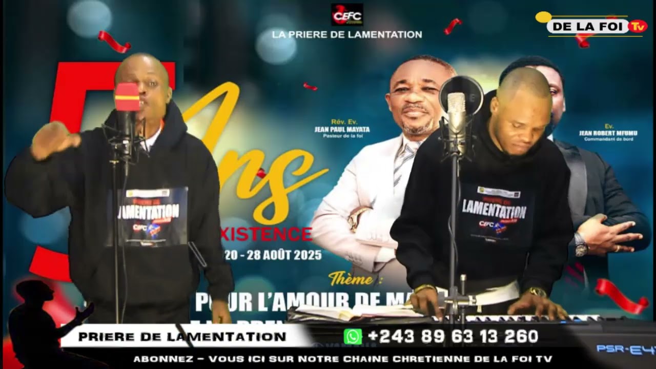 PRIERE DE LAMENTATION mardi le 30 09 2025