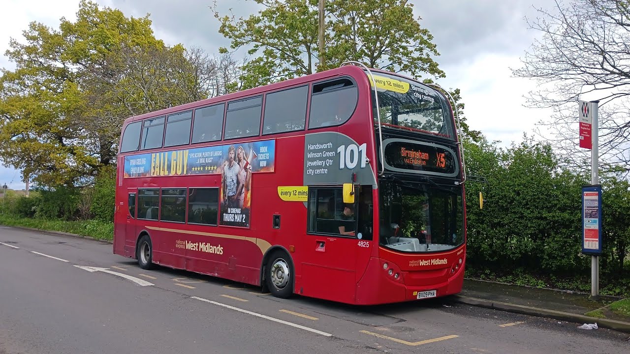 MEGA REDLINING KICKDOWN | NXWM ADL Enviro 400 BX09PHA 4825 | Platinum X5