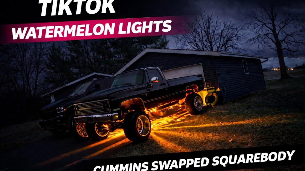 TikTok watermelon lights are insane 