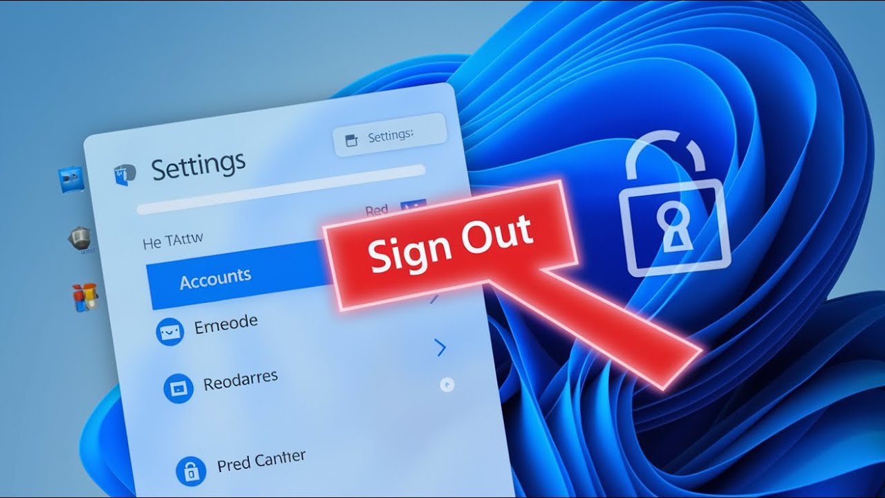 Как выйти из учетной записи Microsoft в Windows 11?
