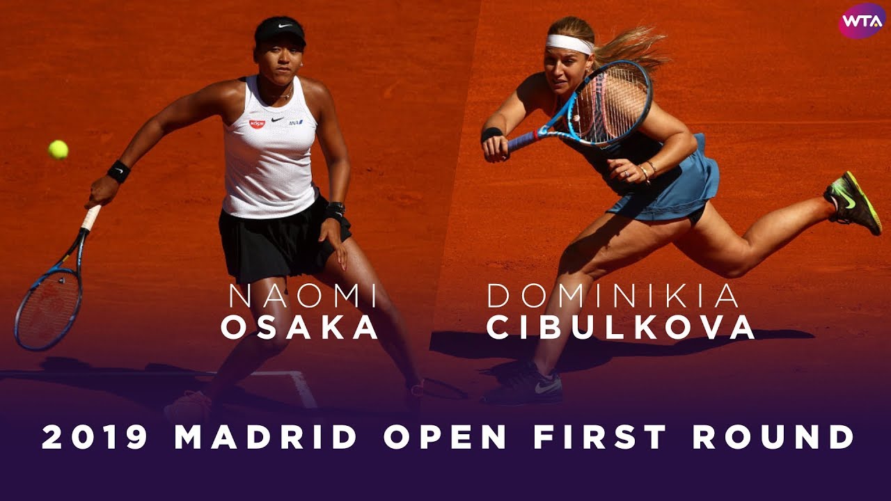 Naomi Osaka vs. Dominika Cibulkova | 2019 Madrid Open First Round | WTA Highlights