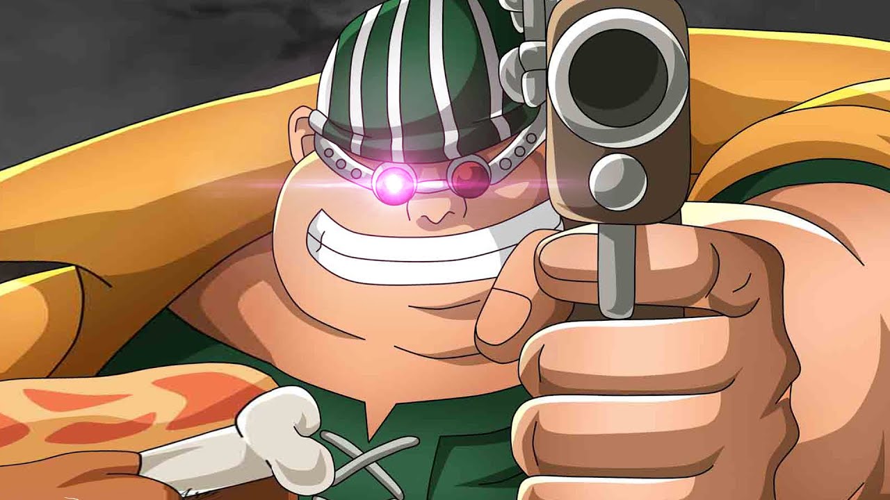 Lucky Roux | Red Hair Pirates | All Skills and Power | 【1080p】 |  Wano Country Arc