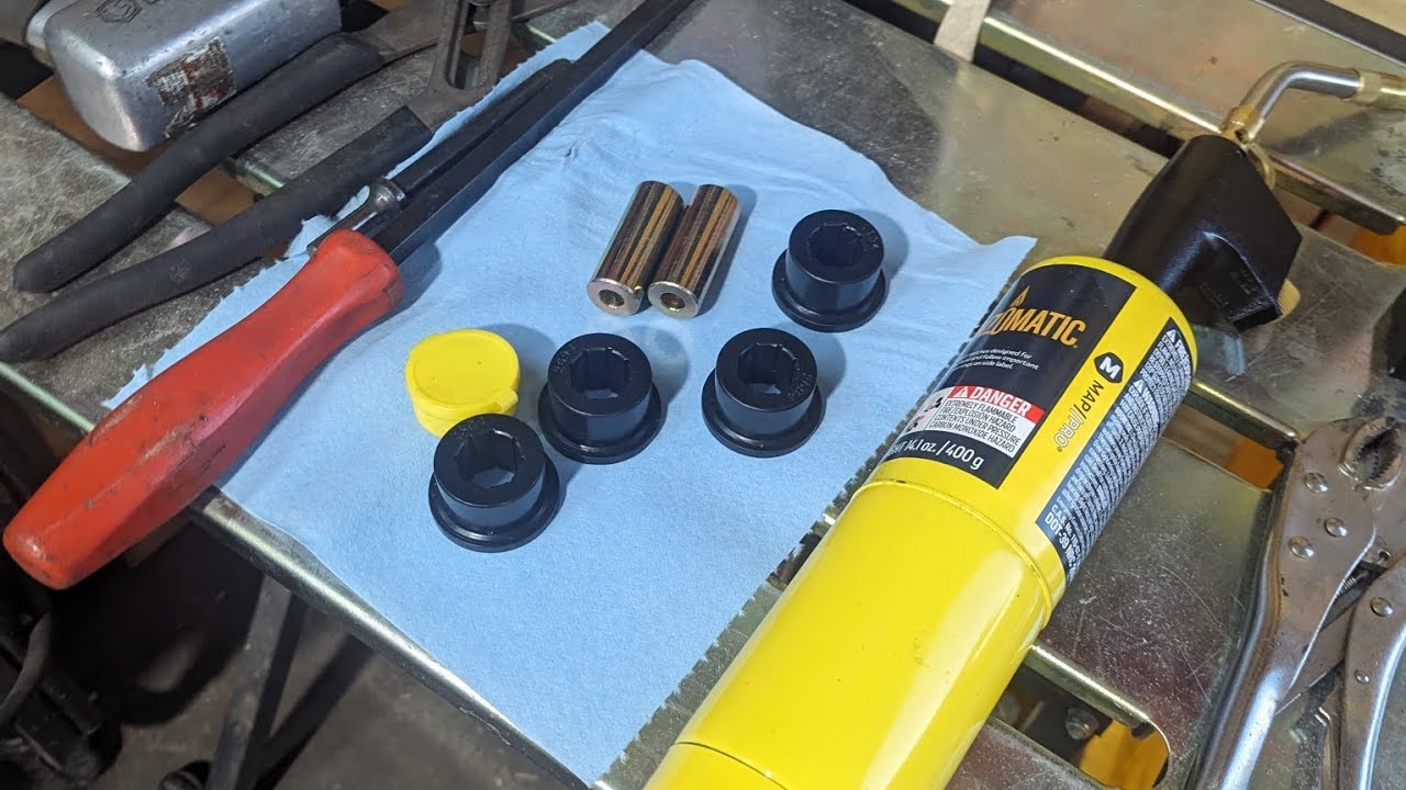 How to: Energy Suspension rear bushing install - NA Miata.