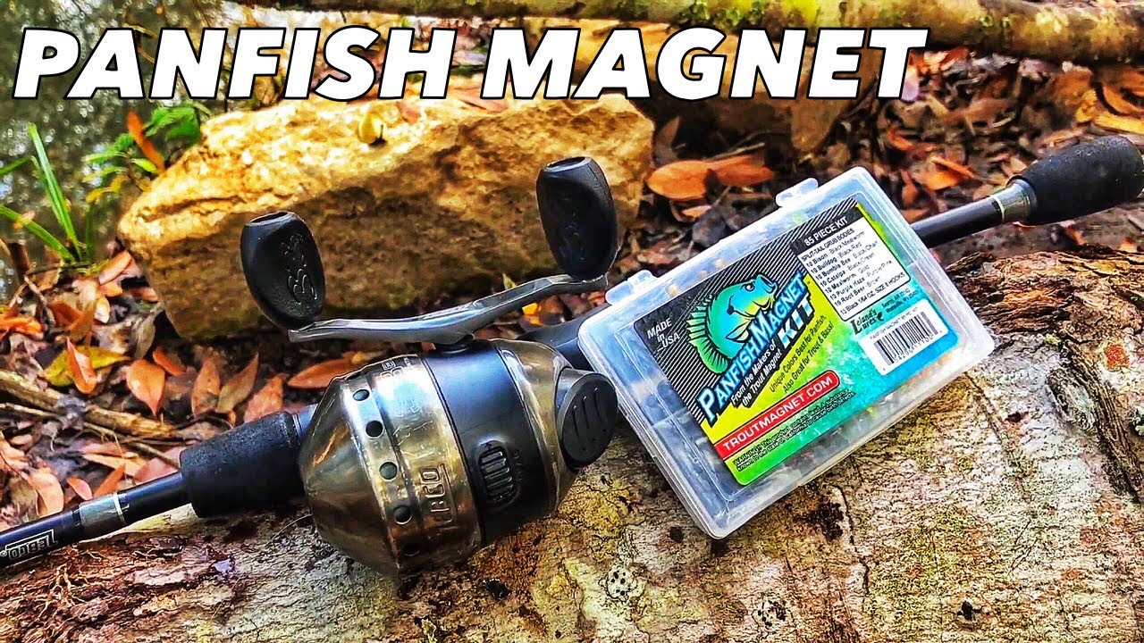 Creek Fishing with Panfish Magnet Kit