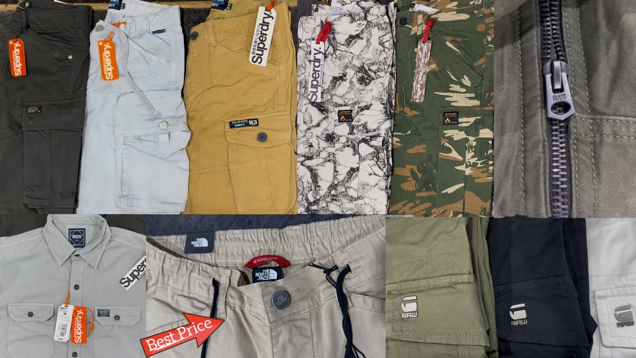 Branded Surplus Cargo Pants | Cotton Chinos | Cotton Cargo Shirts | Camouflage Jungle Print Cargos