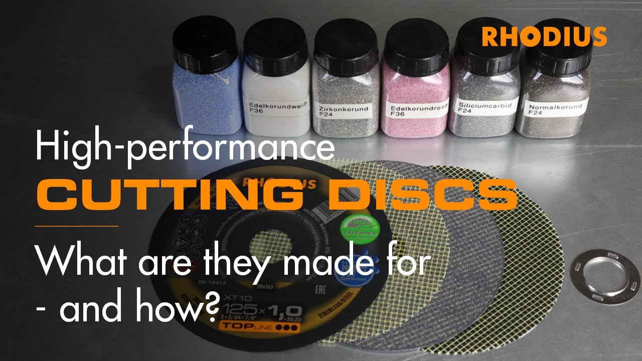 Knowledge in a nutshell: What are high-performance cutting discs made from?
