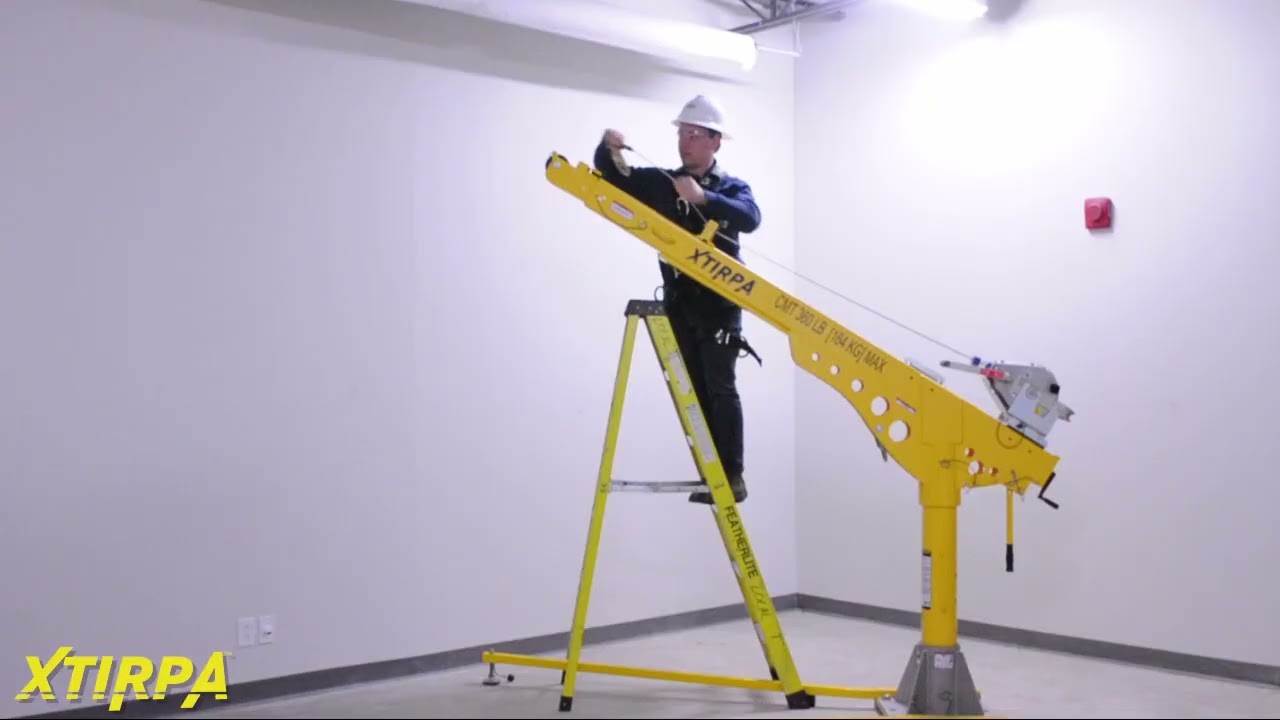 Xtirpa 2450 Davit - When you just need to reach!
