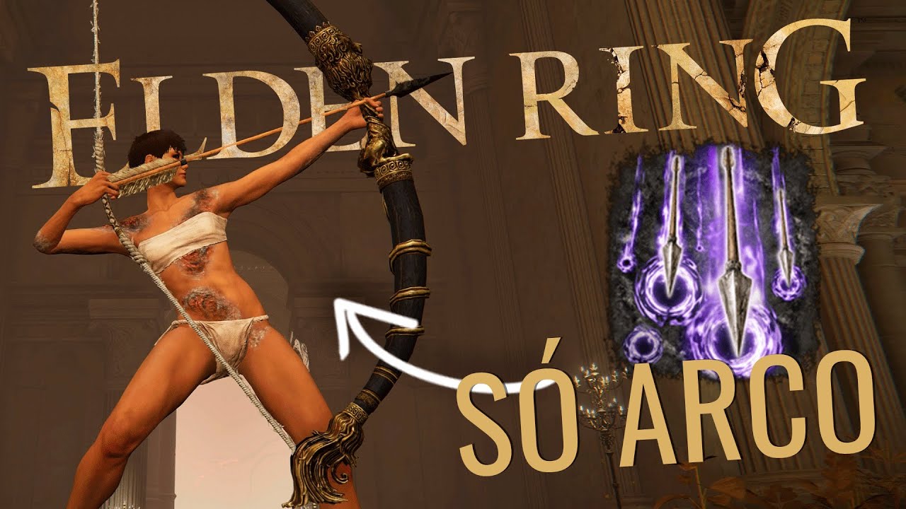 É POSSIVEL ZERAR ELDEN RING SÓ COM ARCO!? - Desafio SoulsBorne