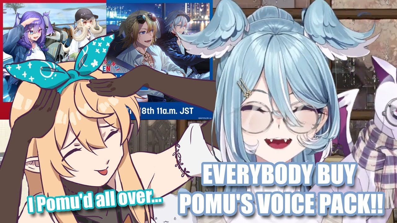 Elira telling everyone to buy Pomu's INSANE Road Trip Voice Pack 【NIJISANJI EN】