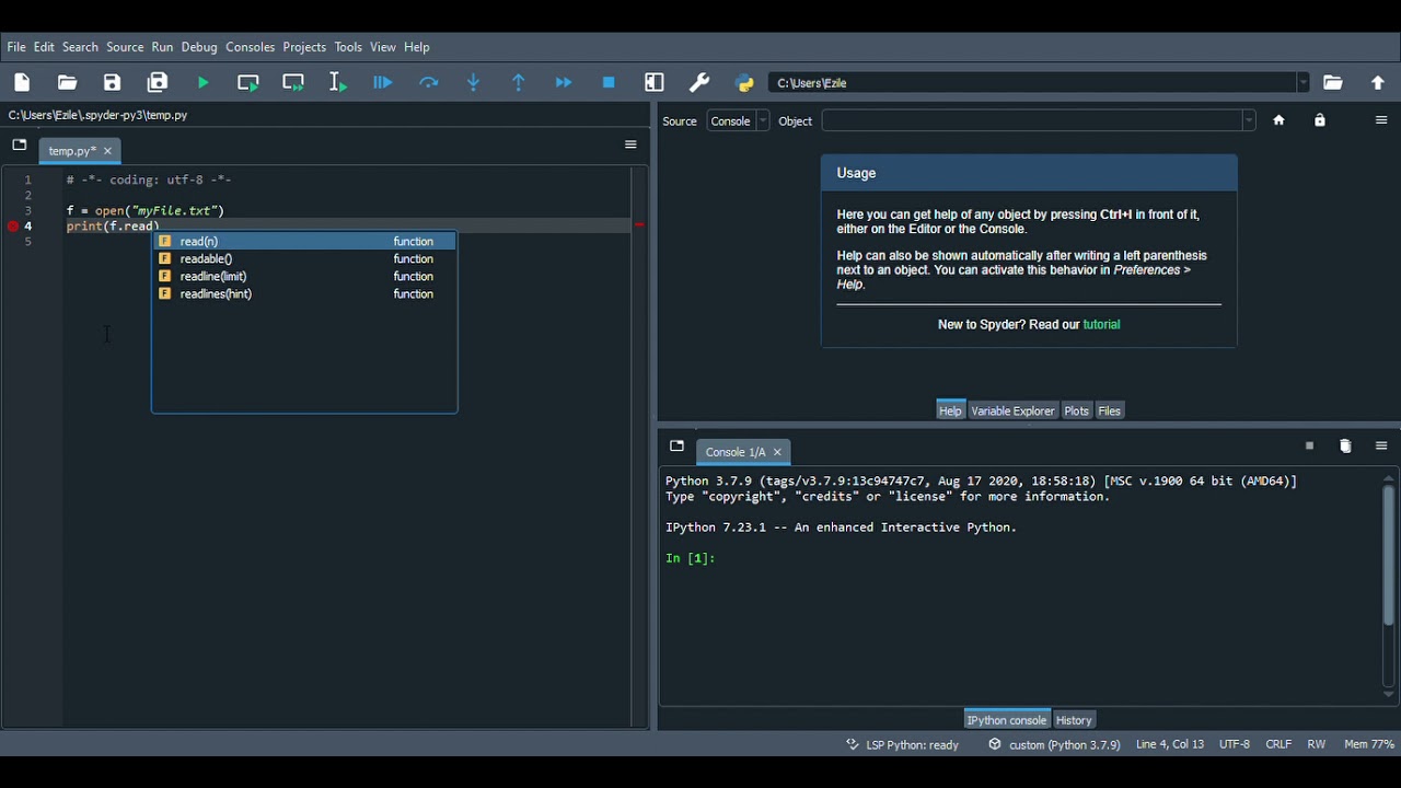 Open File Python