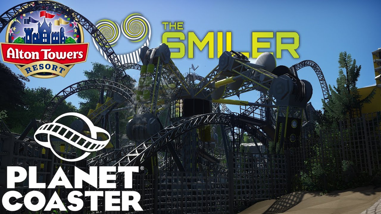 The Smiler (Alton Towers) - Planet Coaster