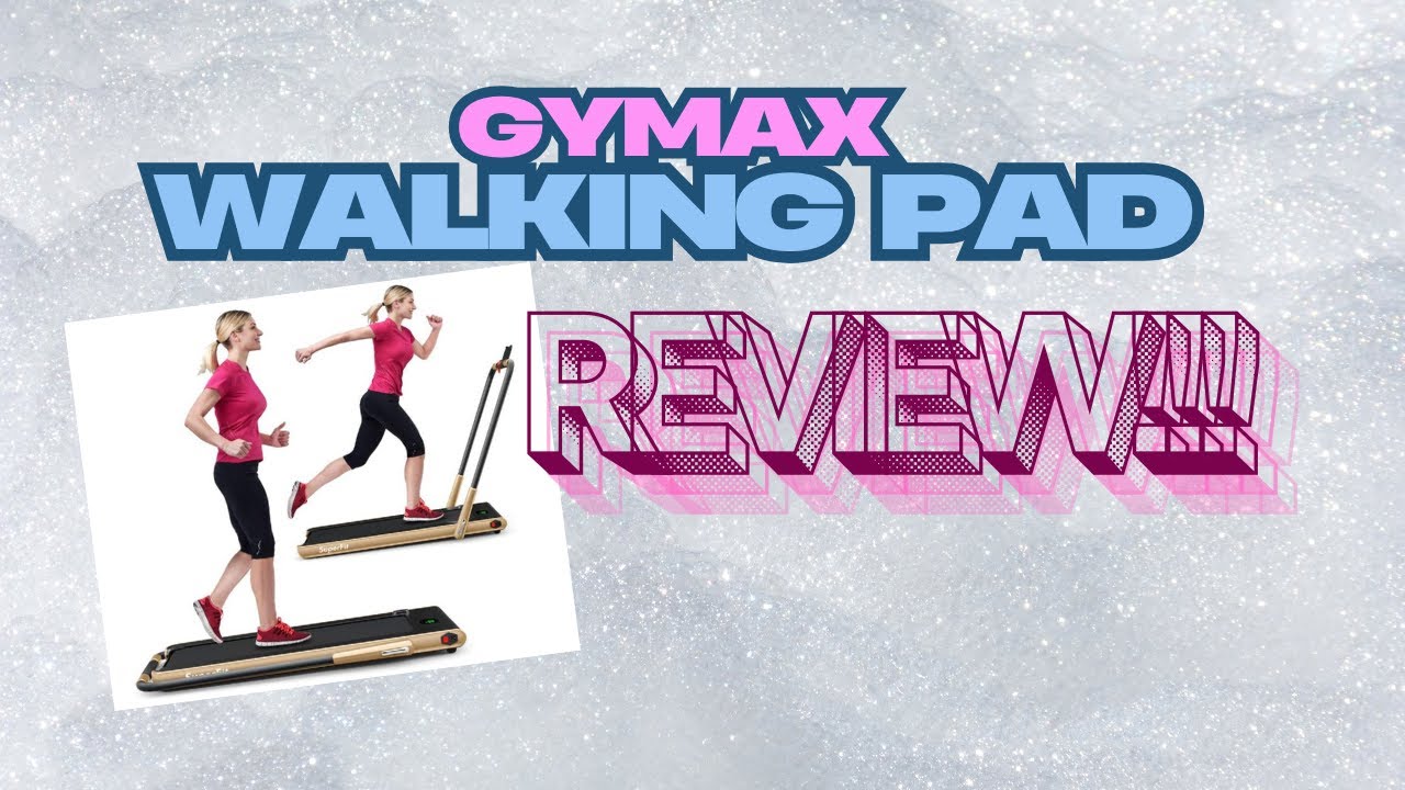 AMAZON'S GYMAX Walking Pad Review