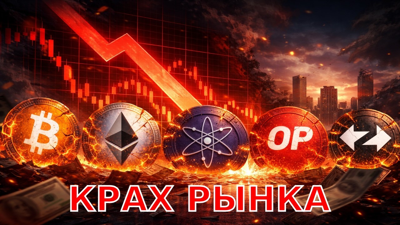БИТКОИН НА ГРАНИ КРАХА? КОГДА АЛЬТСЕЗОН? ЧТО С ETHEREUM, COSMOS, OPTIMISM, ZKSYNC?