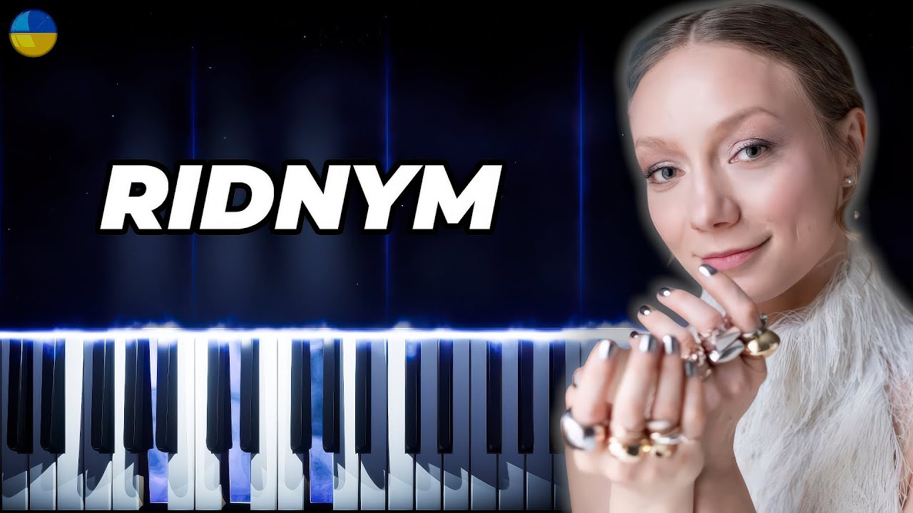 LEL&Eacute;KA &mdash; Ridnym piano karaoke instrumental cover - лелека рідним - кавер на пианино, караоке