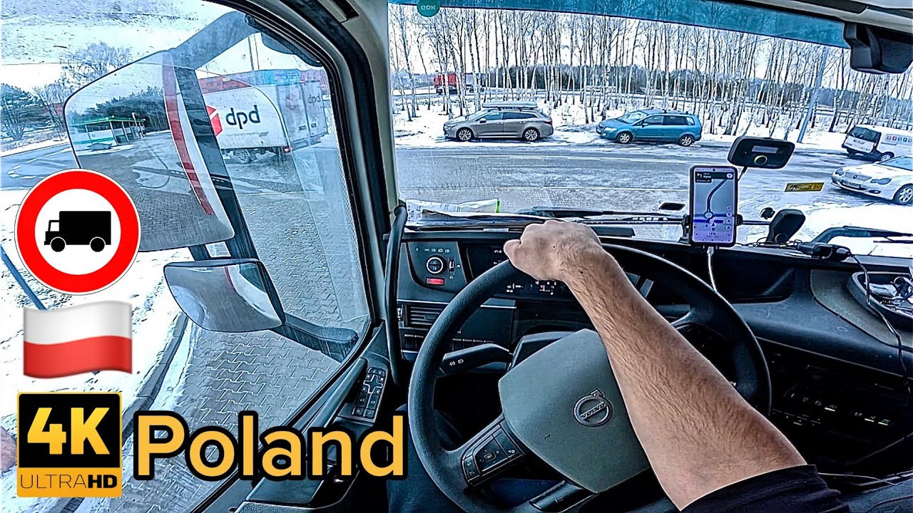pov Truck Driving 🇵🇱 Poland | Volvo FH | Truck Life