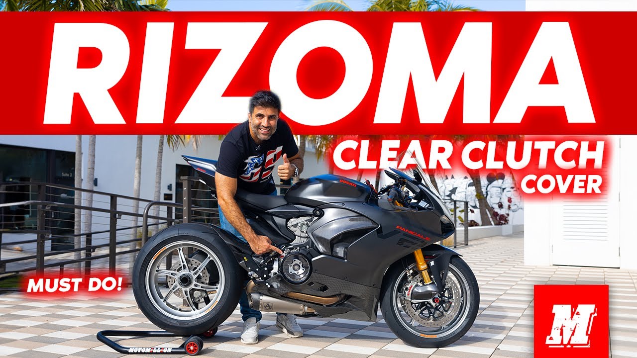 ПОТРЯСАЮЩИЙ прозрачный чехол для сцепления от Rizoma для нашего Panigale V2