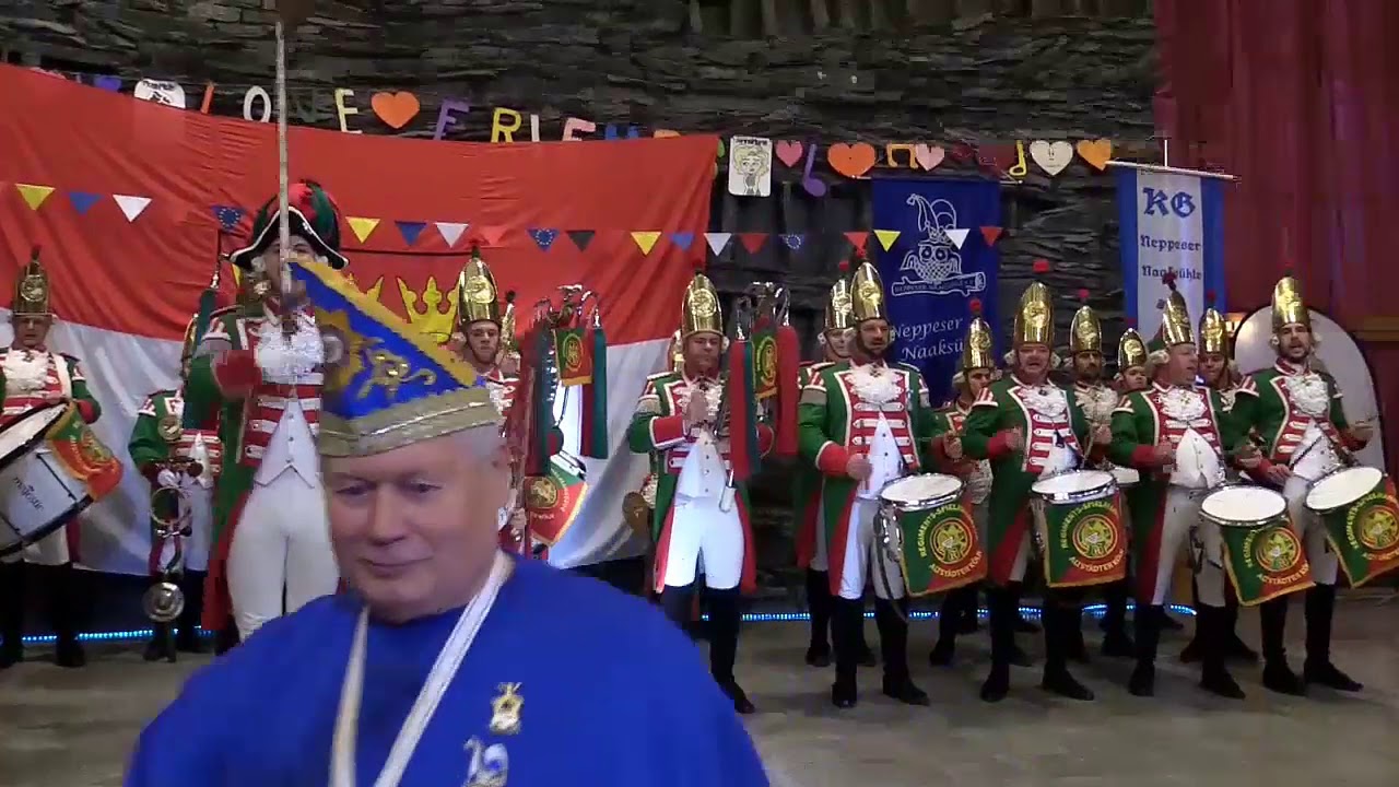 Karnevalistischer Frühschoppen der Neppeser Naaksühle 2020