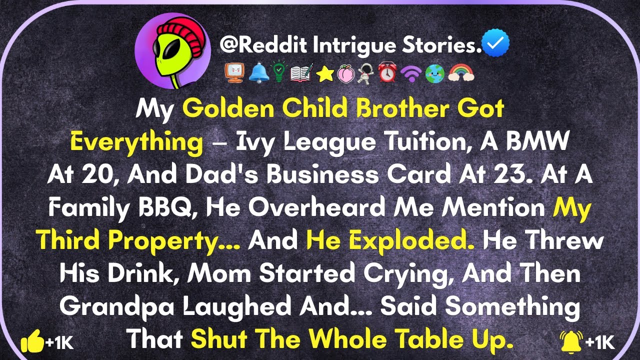 My Golden Child Brother Got Everything — Ivy League Tuition, A BMW At 20...