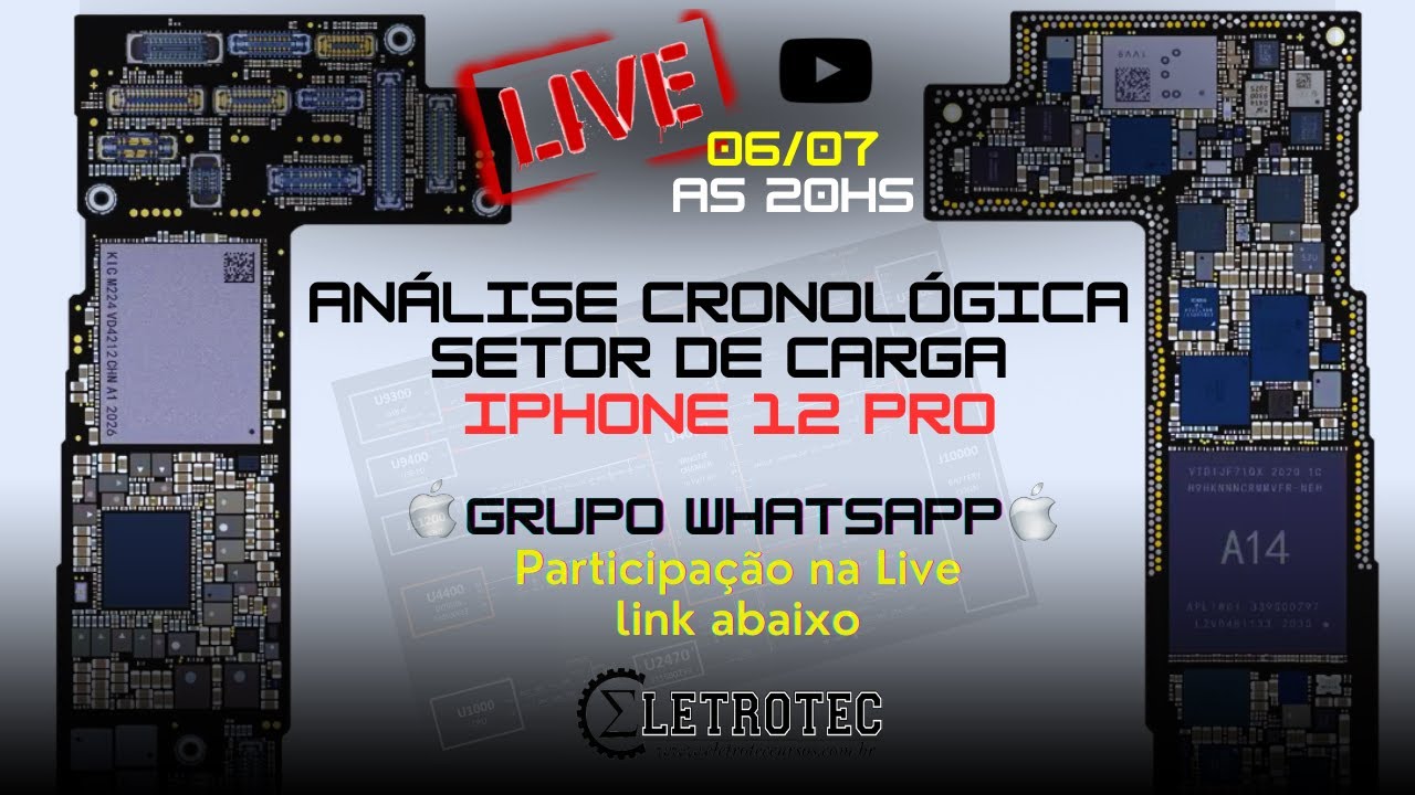 ESTUDO SETOR CARGA IPHONE 12 PRO - AULÃO VIP