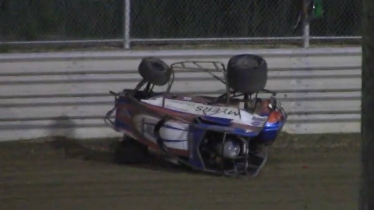 Huge Flip at Middleford Speedway
