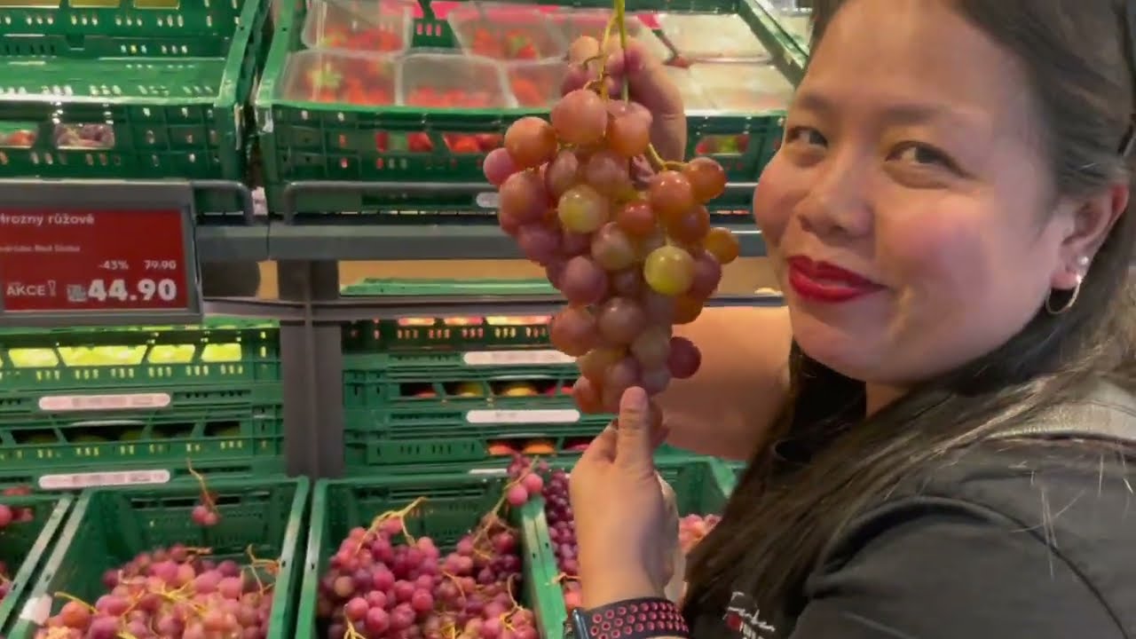 How We Buy Our Groceries here in Prague, Czech Republic 