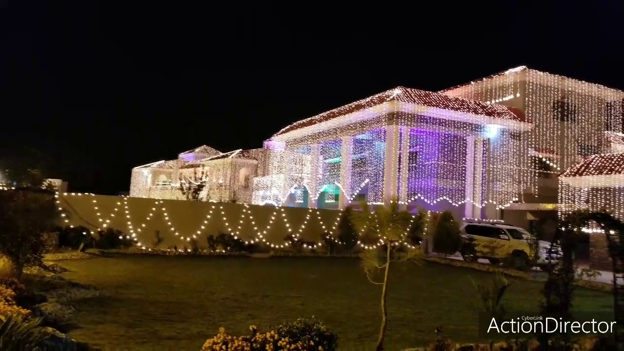 Wedding light decoration in Pakistan
