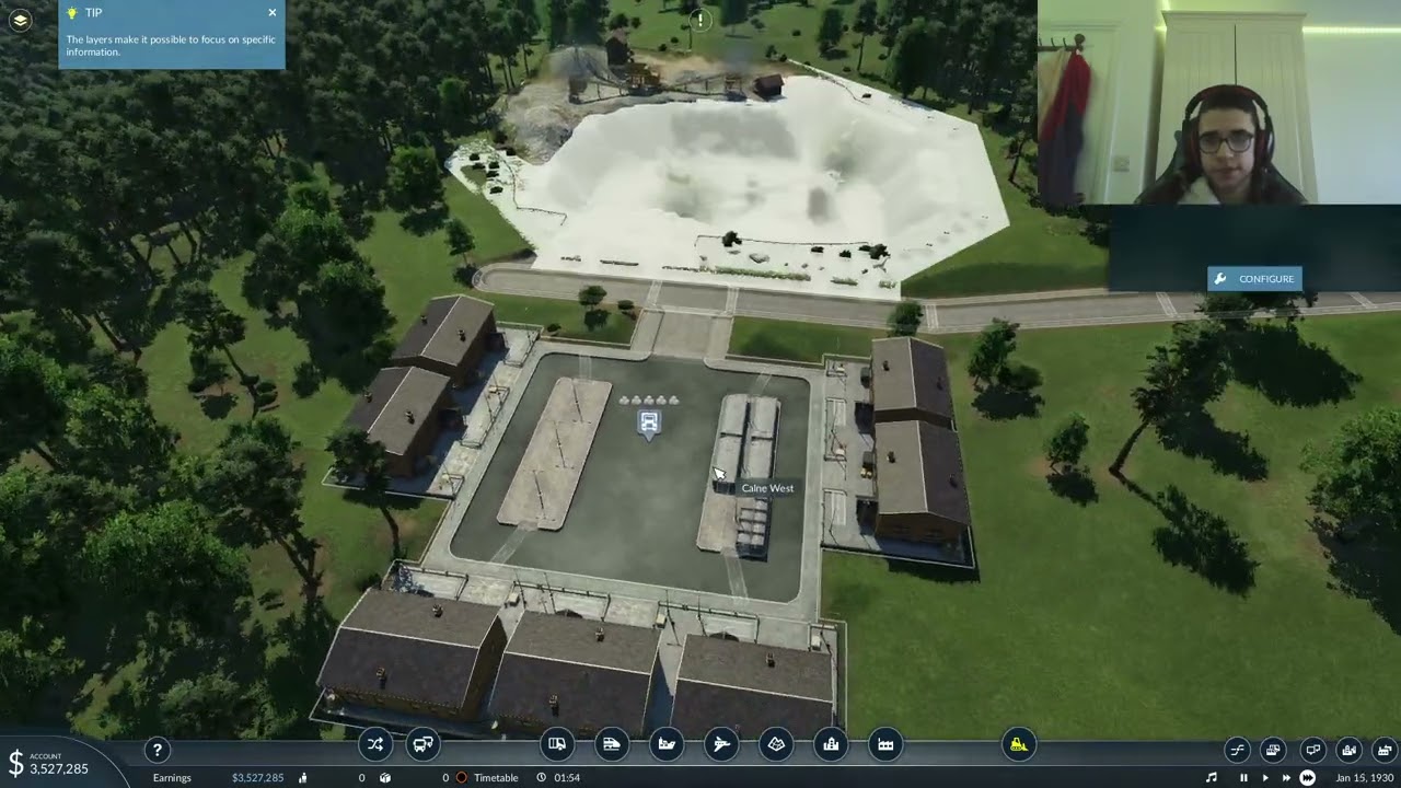 Transport Fever 2 S3 Ep1, very hard terrain!