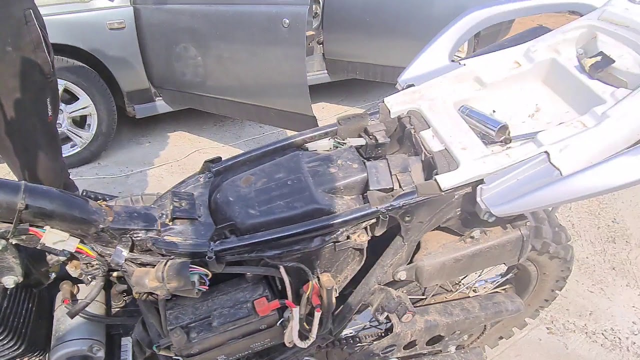 Регулировка клапанов Motoland EX 250