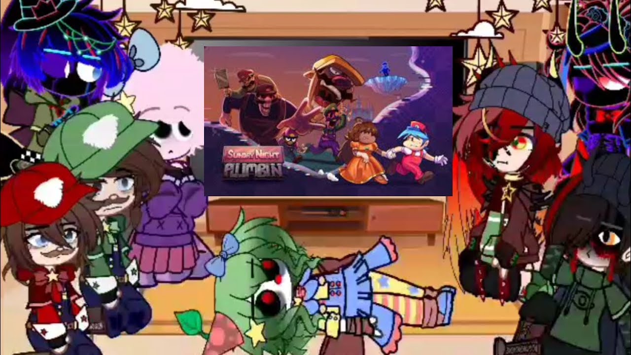 My Ocs React To "Betrayed" Sunday Night Plumbin [+ Mario & Luigi]