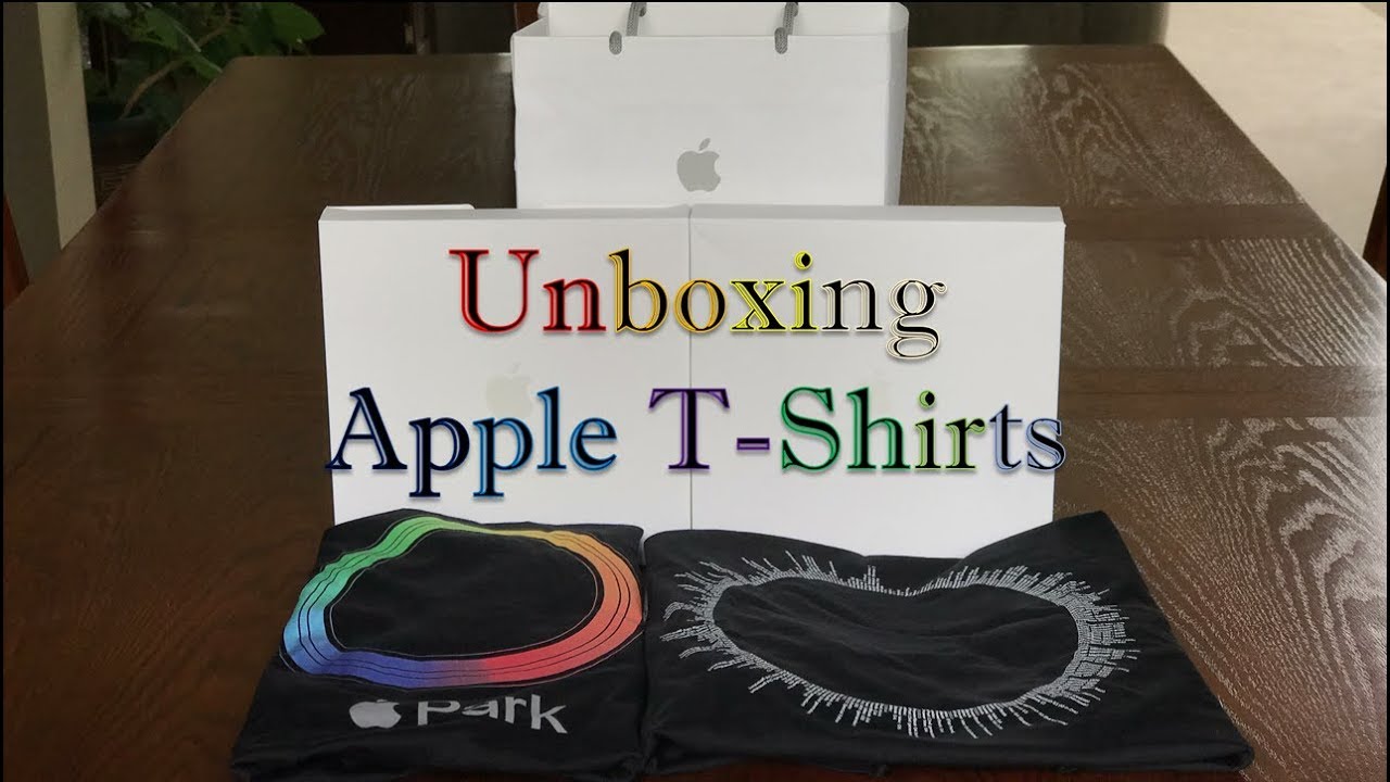 Apple T-Shirt Unboxing