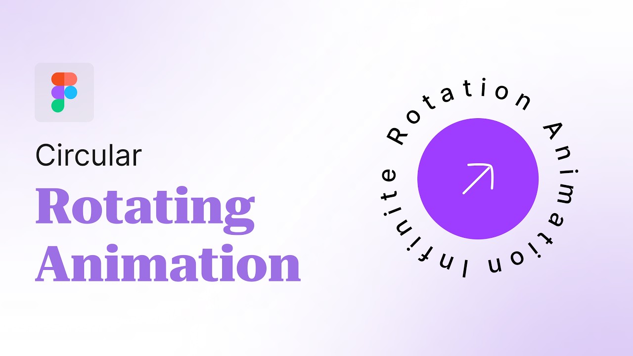Infinite Rotation Animation with Figma | Figma Tutorial