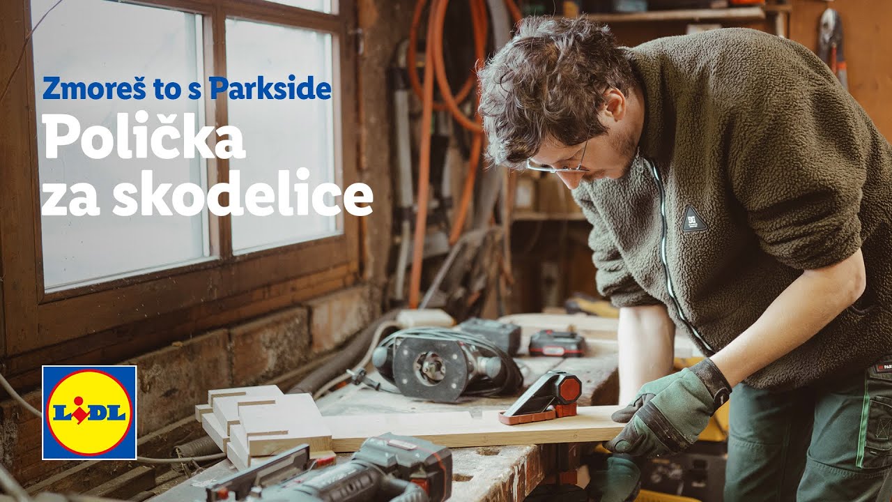 Zmoreš to s Parkside: Polička za skodelice