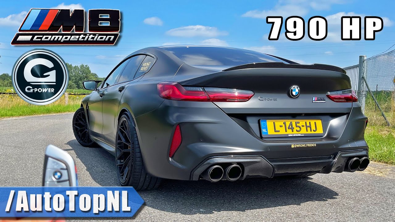 800HP BMW M8 G-Power | REVIEW on AUTOBAHN [NO SPEED LIMIT] by AutoTopNL