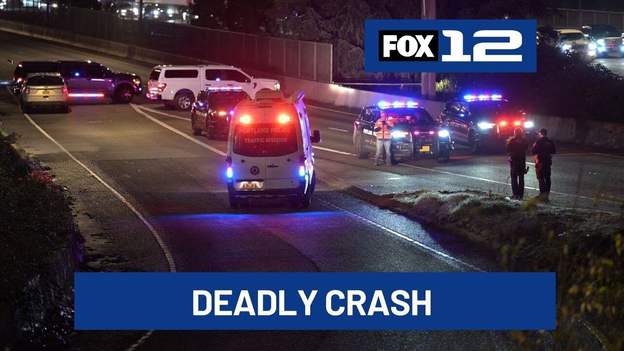 Pedestrian dies at hospital after early morning crash on I-5 in Portland