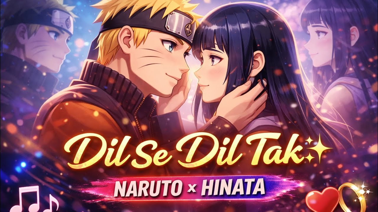 Dil Se Dil Tak ✨ | Naruto x Hinata Love Song 💖 | New Romantic Anime Song 2026 
