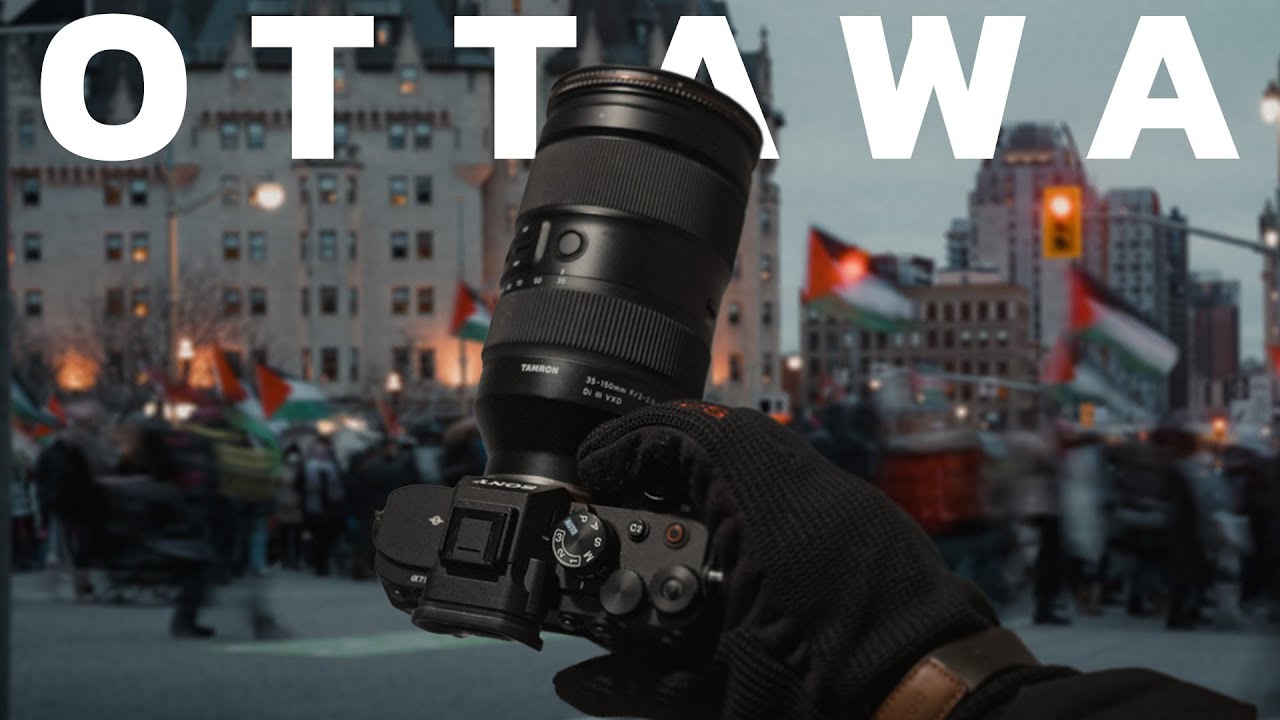POV Capturing the Streets of Ottawa (A7iv + Tamron 35-150)
