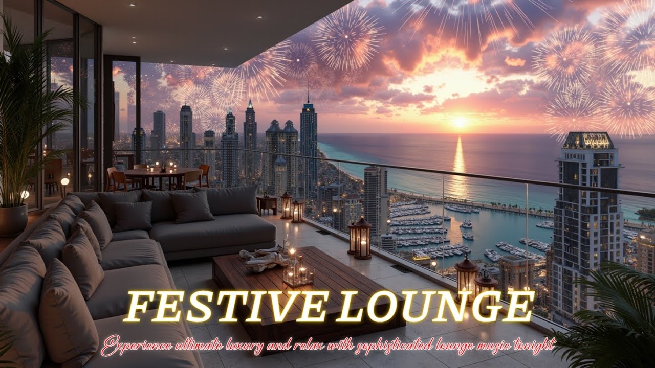 Relaxing Chillout Music - Elegant Ambience for Luxury Lounge & Fireworks Night
