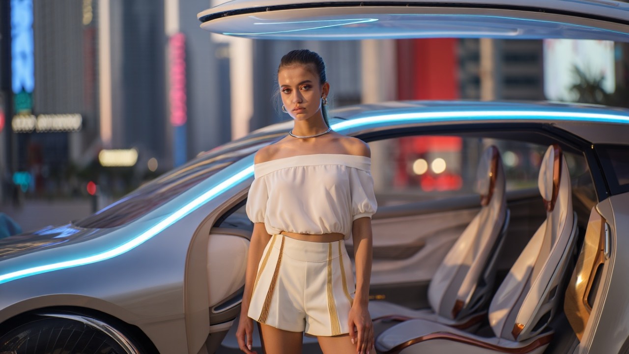 Peaceful Green Future City 2650 in 4K  AI Smart Eco Utopia Tours