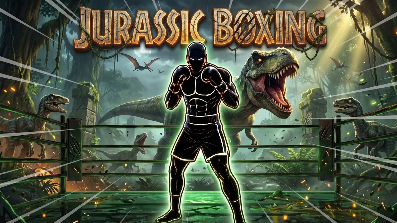🦖 JURASSIC BOXING: Dino Rush Arena 🥊⚡ Ритм-игра для тренировок | Бей в такт и выживи под натиском...