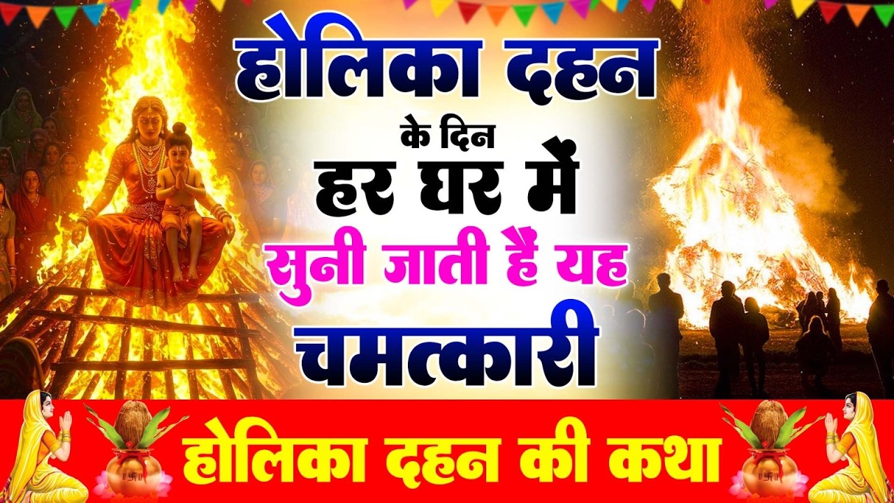 शुभ होलिका दहन स्पेशल : होलिका दहन की यह चमत्कारी कथा 