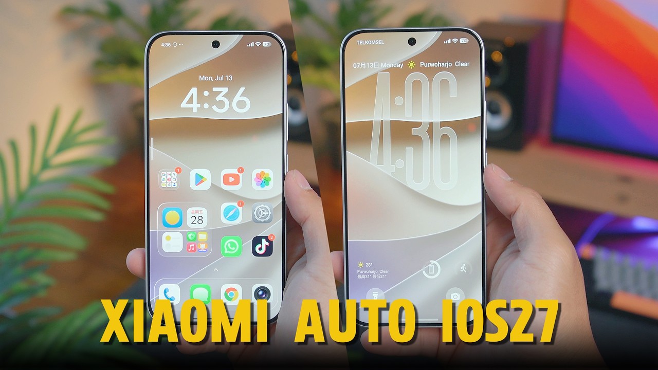 MIRIP BANGET!! Tema IOS27 untuk Xiaomi & POCO HyperOS 3.0