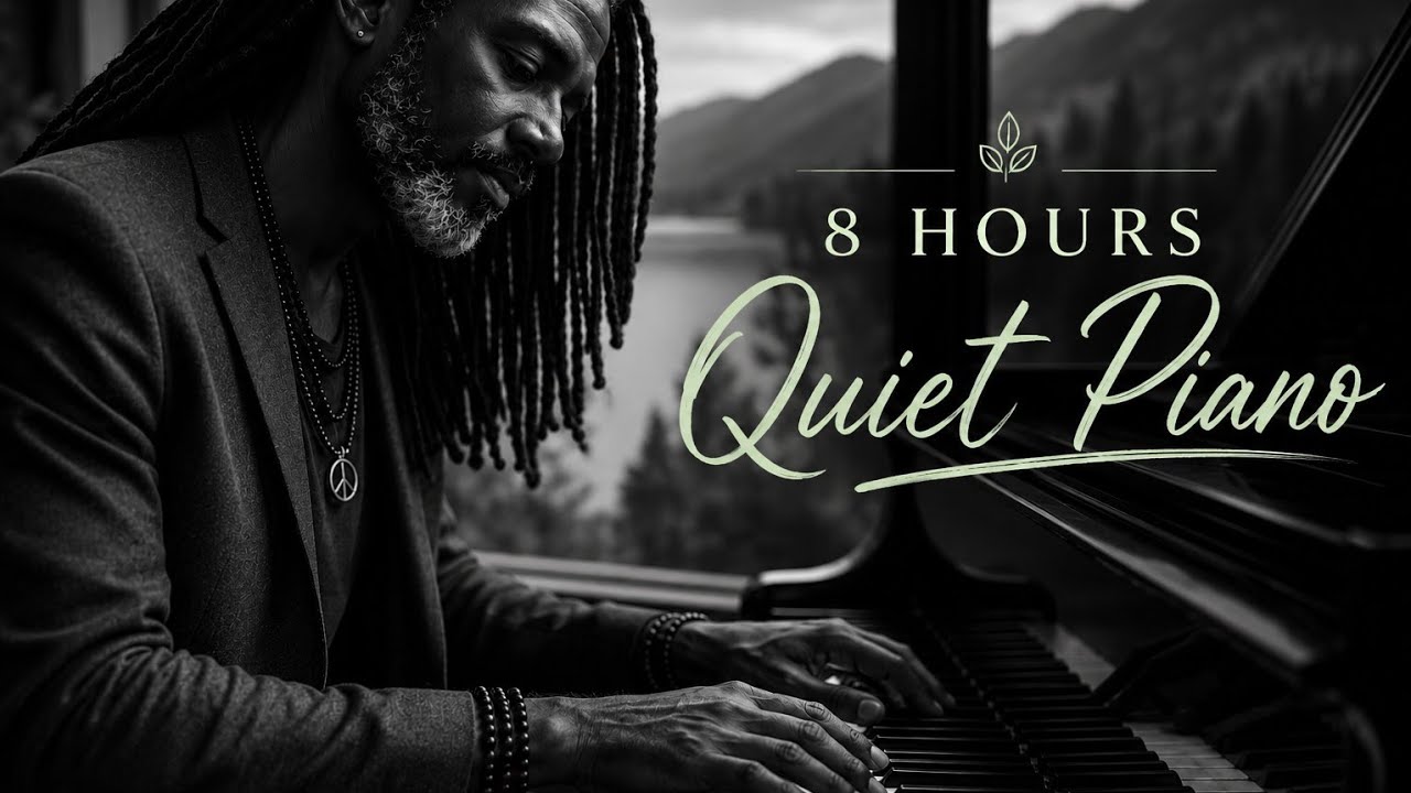 Sleep Music for Deep Sleep | 8Hour Quiet Piano (Fall Asleep Fast)