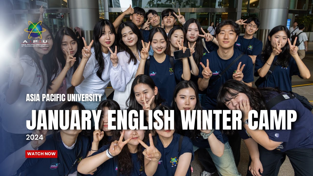 APU January English Winter Camp 2024 | Asia Pacific University (APU) Malaysia