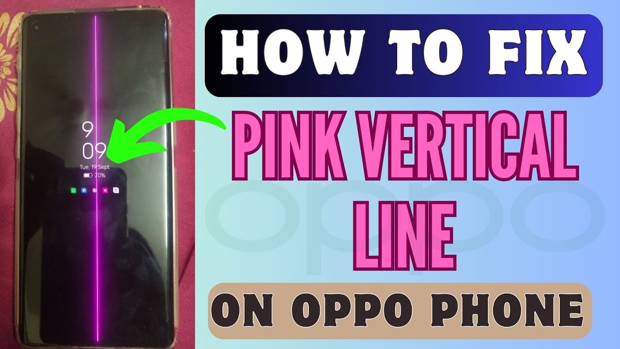 Как исправить розовую вертикальную полосу на телефоне Oppo | 6 лучших решений | 100% РЕШЕНО (2024)